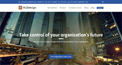 Desktop Screenshot of bizzdesign.com