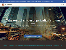 Tablet Screenshot of bizzdesign.com